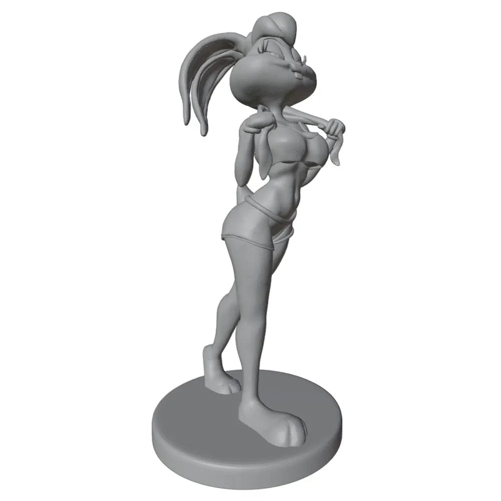 75mm Elf Female Character, Resin Model Figure Kit, Anime Theme, Unassembled and Unpainted