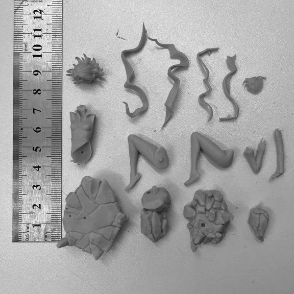 1/24 Tatsumaki, Resin Model Figure Kit, Anime Theme, Unassembled and Unpainted