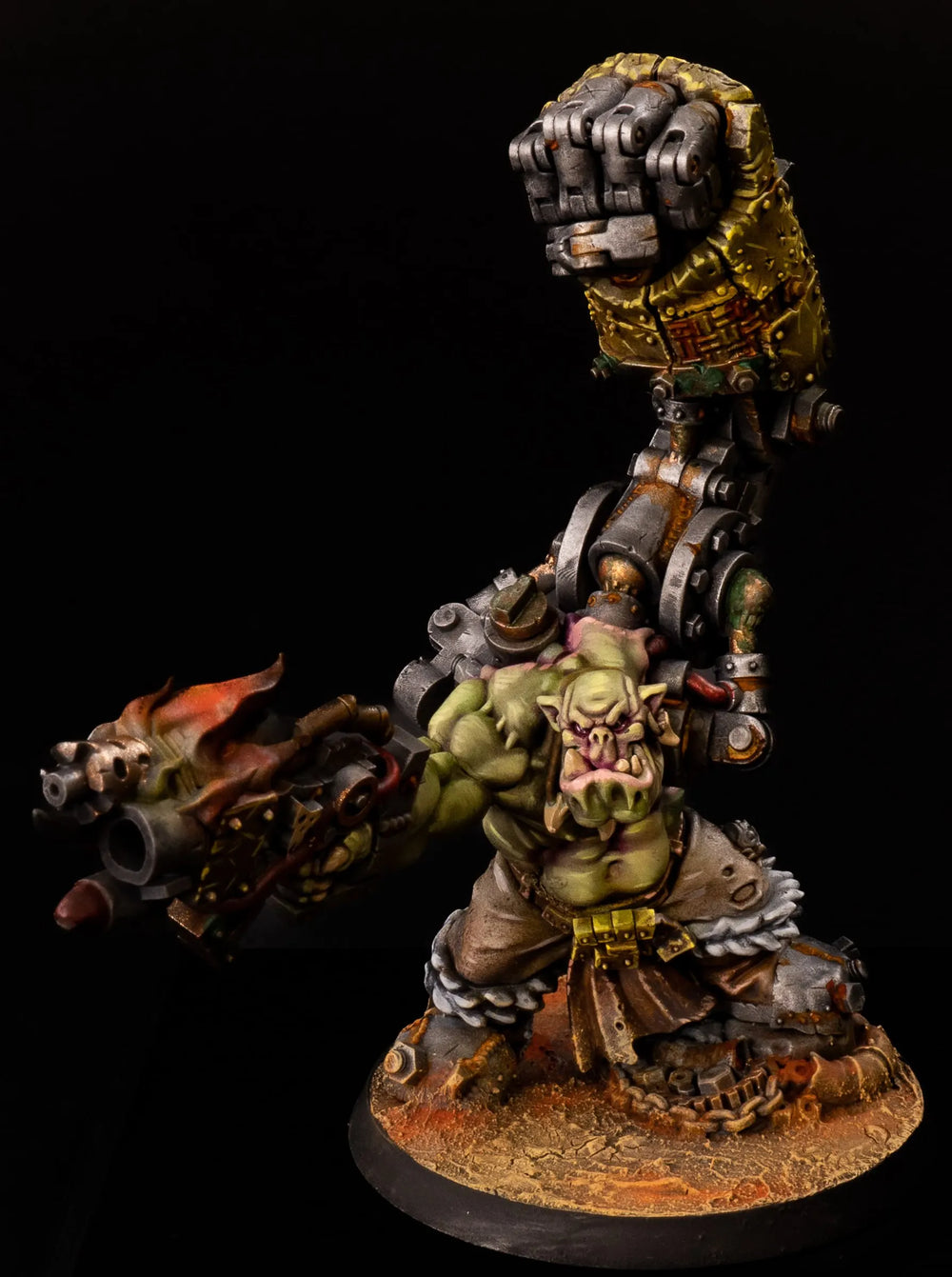 Gothic Armored Chaos Warrior, Resin Model Figure Kit, Sci-Fi Theme, Unassembled and Unpainted