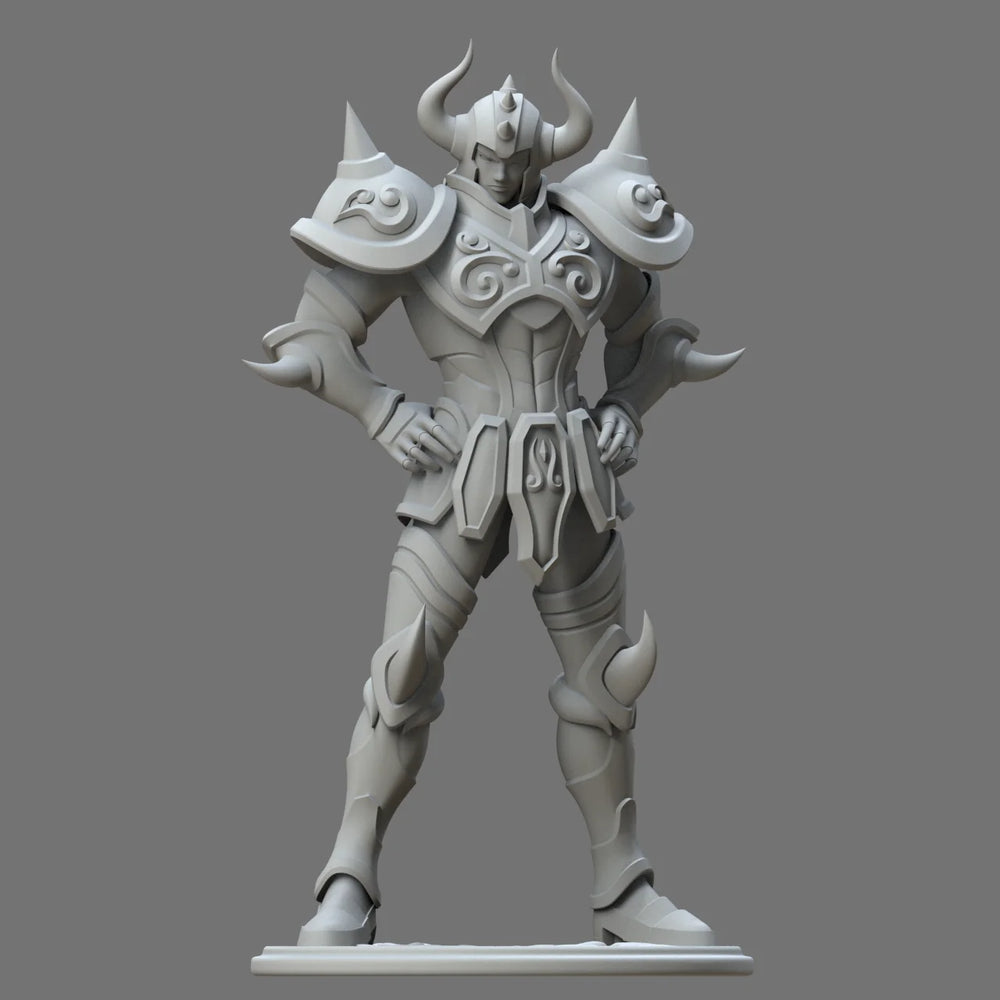 90mm Zodiac Armored Warriors, 12 Figures, Resin Model Figure Kit, Fantasy Theme, Unassembled and Unpainted