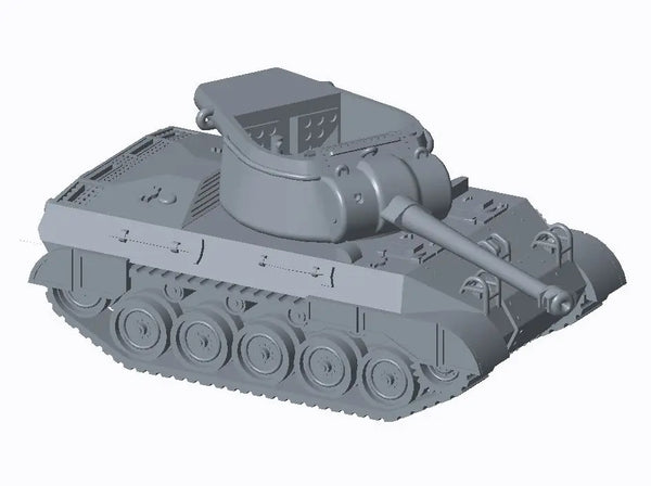 1/144 WWII M18 Hellcat Tank Destroyer, Resin Model Vehicle Kit, Unassembled and Unpainted