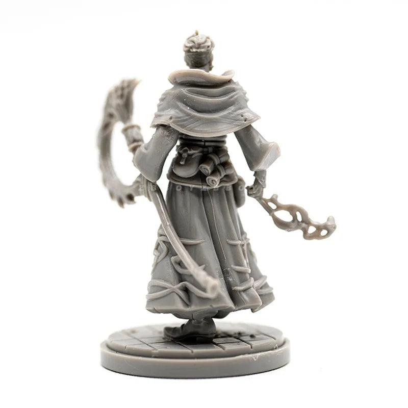 38mm Warrior Queen Guard, Resin Model Figure Kit, Fantasy Theme, Unassembled and Unpainted