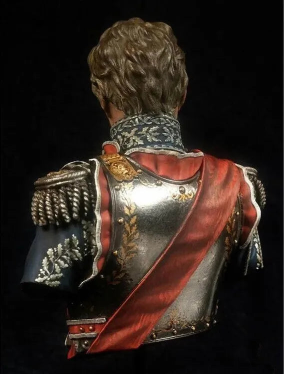 1/9 Napoleonic French General in Dress Uniform, Resin Model Bust Kit, Unassembled and Unpainted