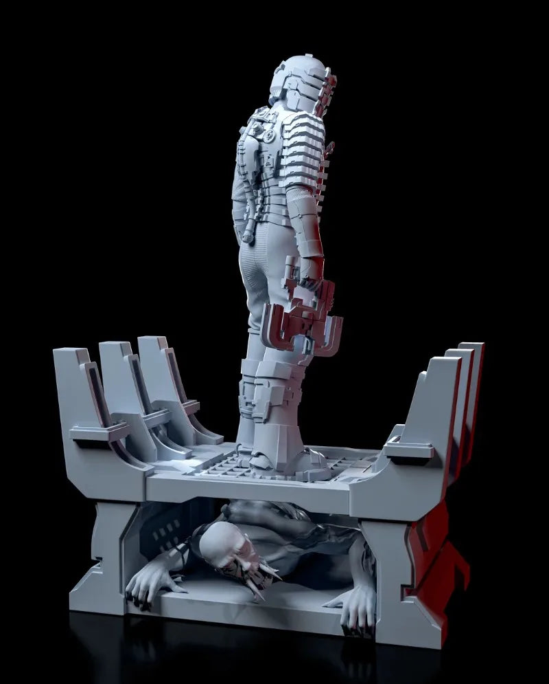 1/24 Isaac Clarke, Resin Model Figure Kit, Sci-Fi Theme, Unassembled and Unpainted