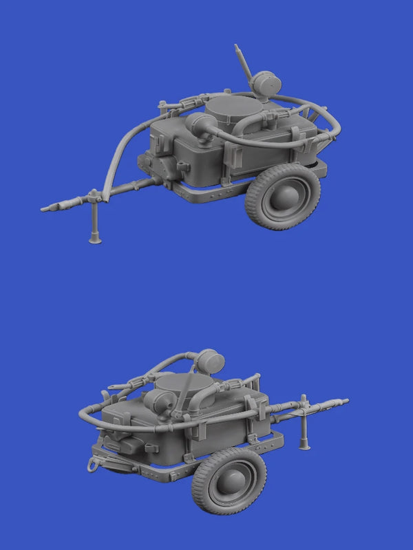 1/35 WWII Refueling Machine, Resin Model Accessory Kit, Unpainted