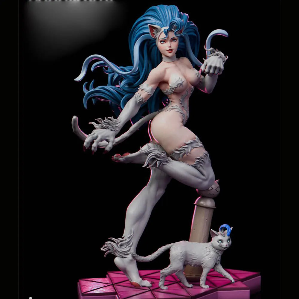1/24 Demon Succubus, Resin Model Figure Kit, Anime Theme, Unassembled and Unpainted
