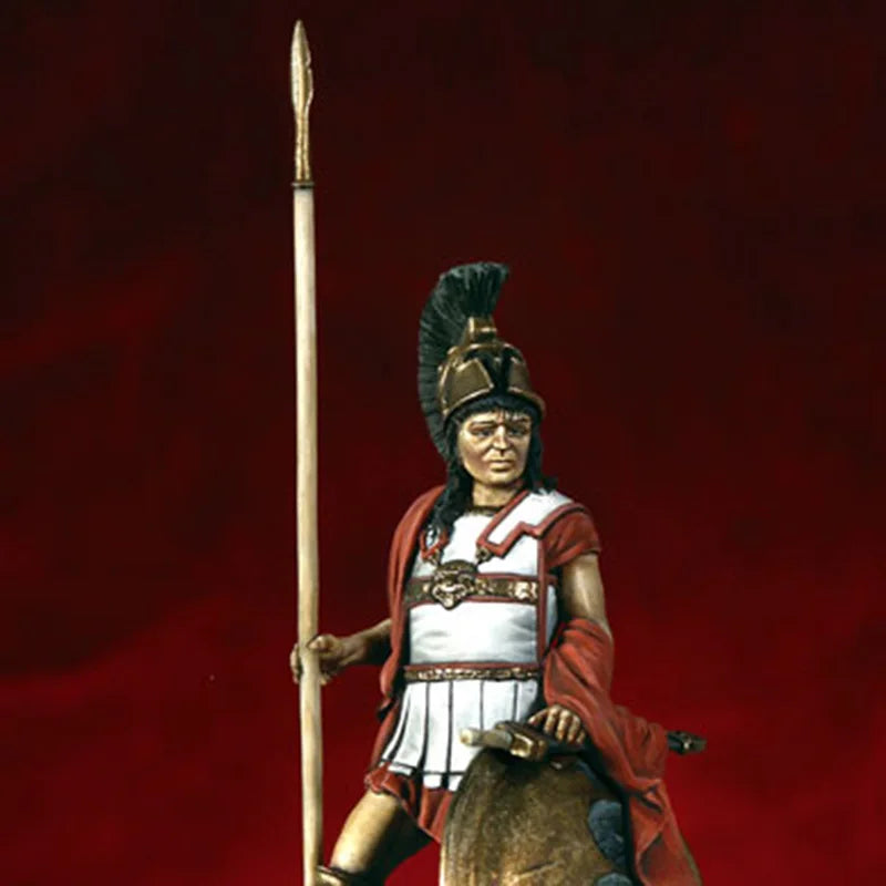 1/32 Ancient Greek Warrior, Resin Model Figure Kit, Unassembled and Unpainted