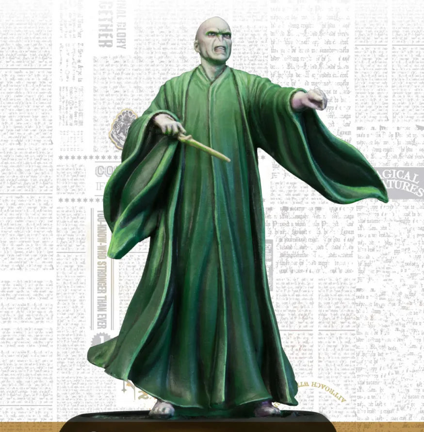 35mm Wizard in Green Robes, Resin Model Figure Kit, Fantasy Theme, Unassembled and Unpainted