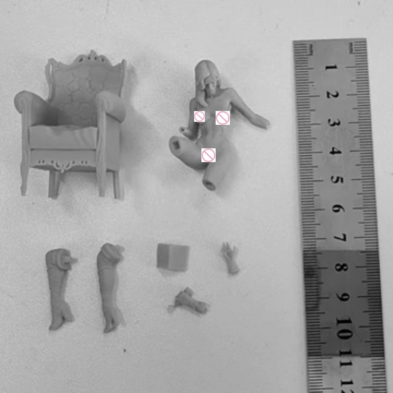 1/24 Dark Fantasy Female Hunter, Resin Model Figure Kit, Fantasy Theme, Unassembled and Unpainted
