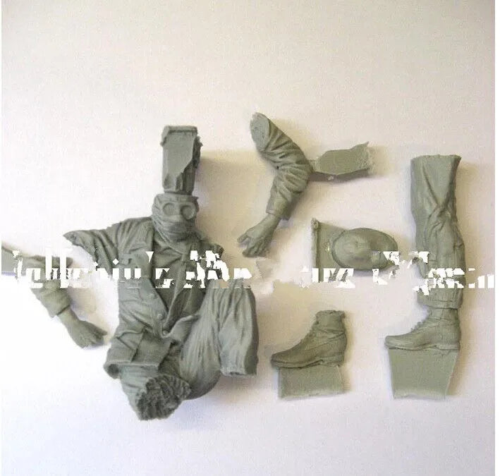 1/16 WWII Military, 3 Figures, Resin Model Figure Kit, Unassembled and Unpainted