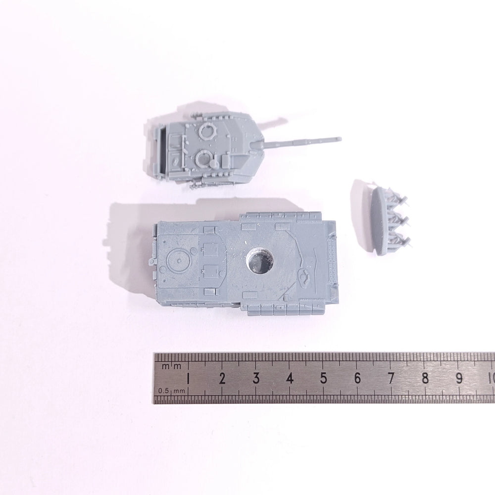 1/144 Modern Italian C1 Ariete, Resin Model Vehicle Kit, Unassembled and Unpainted