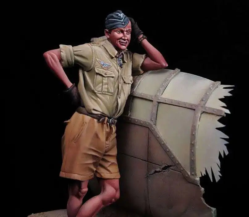 90mm Female Safari Explorer, Resin Model Figure Kit, Unassembled and Unpainted