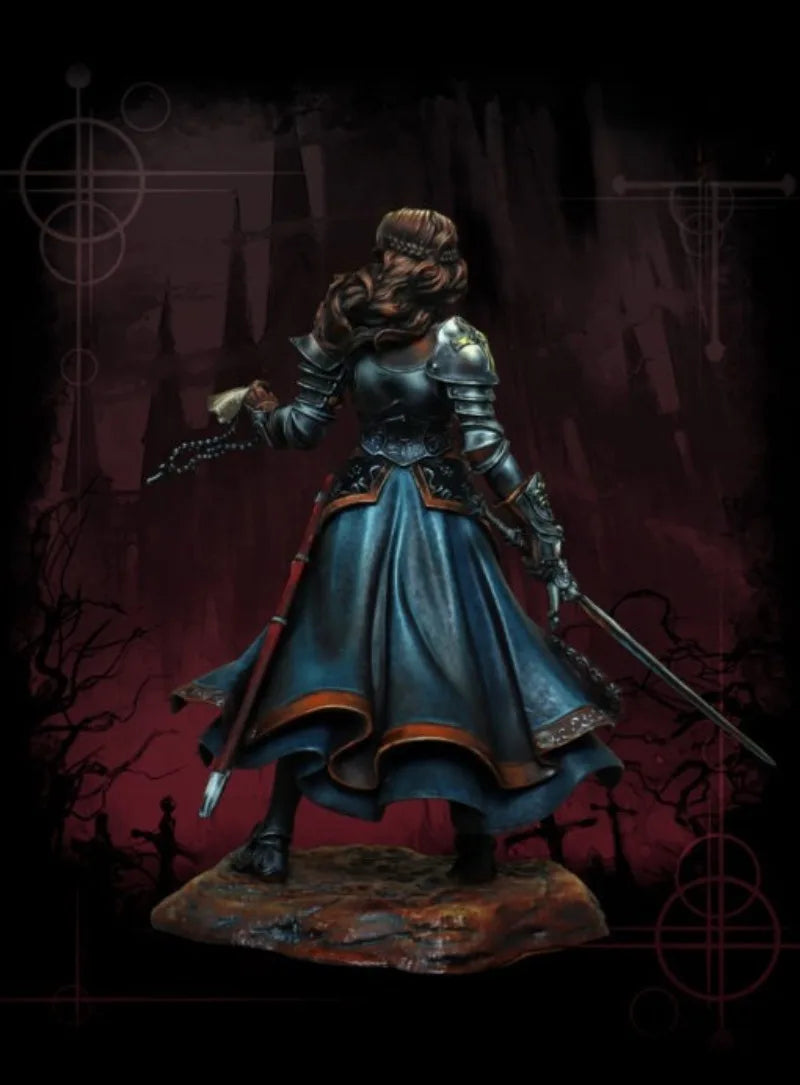 1/24 Asteria Paladin, Resin Model Figure Kit, Fantasy Theme, Unassembled and Unpainted