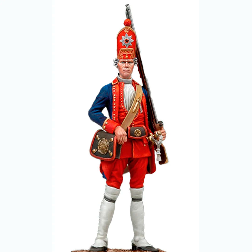 1/32 Napoleonic Grenadier, Resin Model Figure Kit, Unassembled and Unpainted