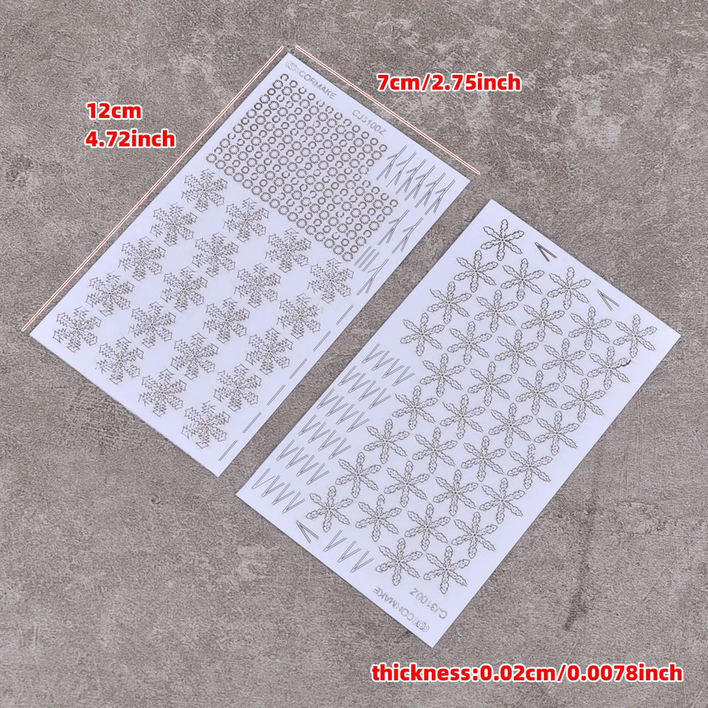 1/35 Lichen & Moss Sheets, Resin Model Diorama Kit, Wildlife Theme, Unassembled and Unpainted