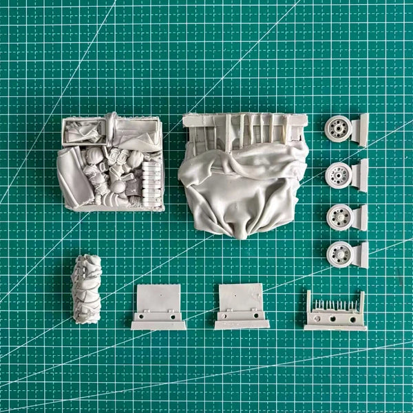 1/35 WWII German StuG III Assault Gun, Resin Model Vehicle Kit, Unassembled and Unpainted