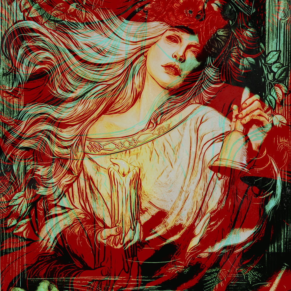 1/12 Goddess of Light, Resin Model Bust Kit, Fantasy Theme, Unassembled and Unpainted
