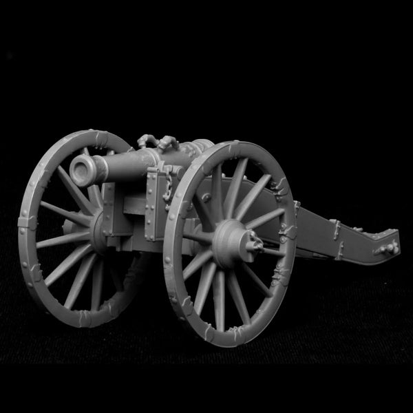 1/24 Napoleonic Swedish Three-Pounder, Resin Model Vehicle Kit, Unassembled and Unpainted