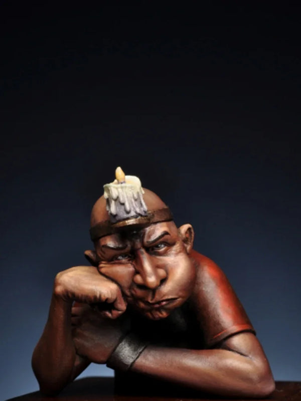 1/16 Demon/Gargoyle Creature, Resin Model Bust Kit, Fantasy Theme, Unassembled and Unpainted