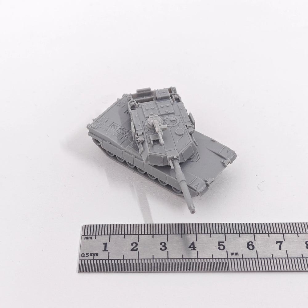 1/144 Modern M1A1 Abrams, Resin Model Vehicle Kit, Unassembled and Unpainted
