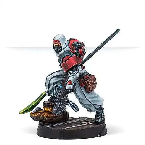 JSA Pack Alpha Grimdark Sci-Fi Infantry Squad, 6 Figures, Resin Model Figure Kit, Sci-Fi Theme, Unassembled and Unpainted