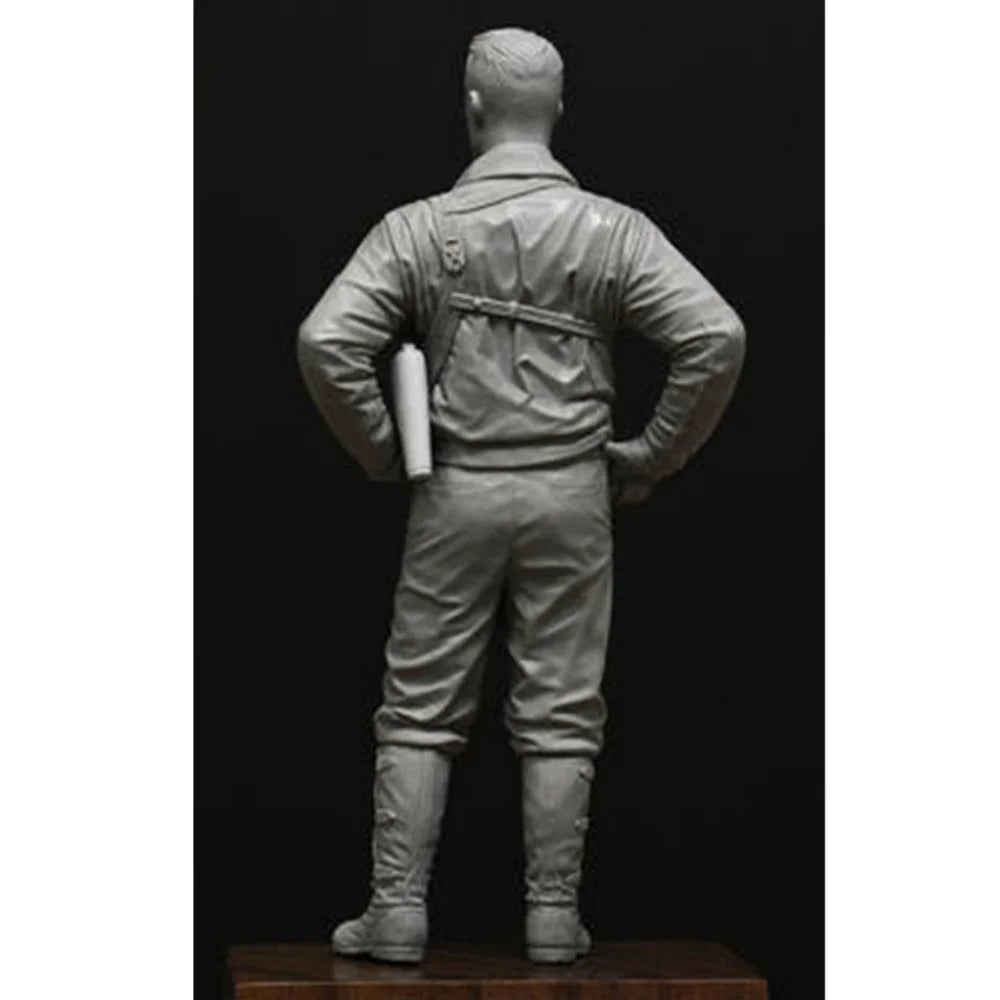 1/16 WWII American Tank Commander, Resin Model Figure Kit, Unassembled and Unpainted
