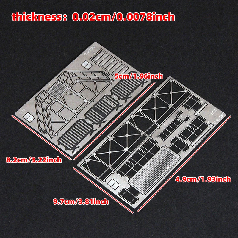 1/72 Aircraft Maintenance Platform, Resin Model Accessory Kit, Historical Theme, Unpainted