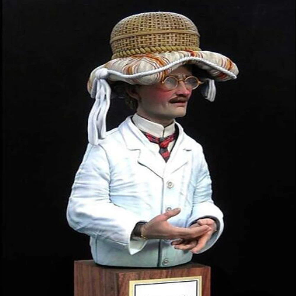 1/6 20th Century Scientist, Resin Model Bust Kit, Historical Theme, Unassembled and Unpainted