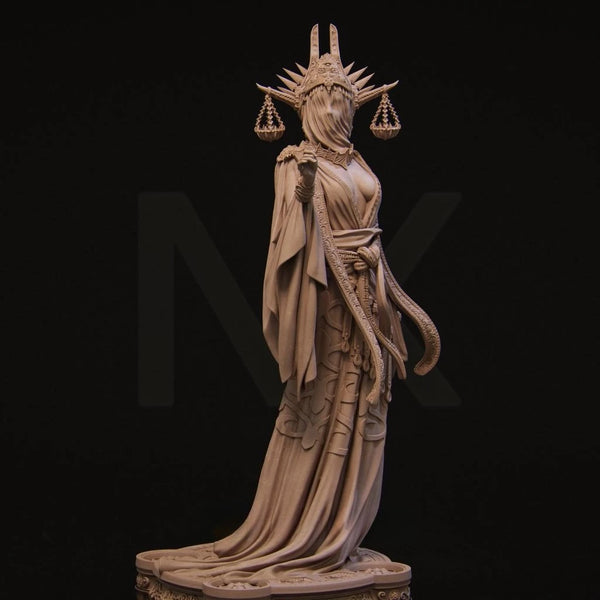 140mm Atropos Fate Goddess, Resin Model Figure Kit, Mythology Theme, Unassembled and Unpainted