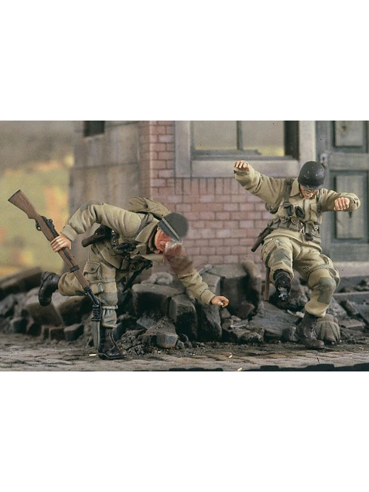 WWII German Soldiers — 1/35 Resin Figure Set