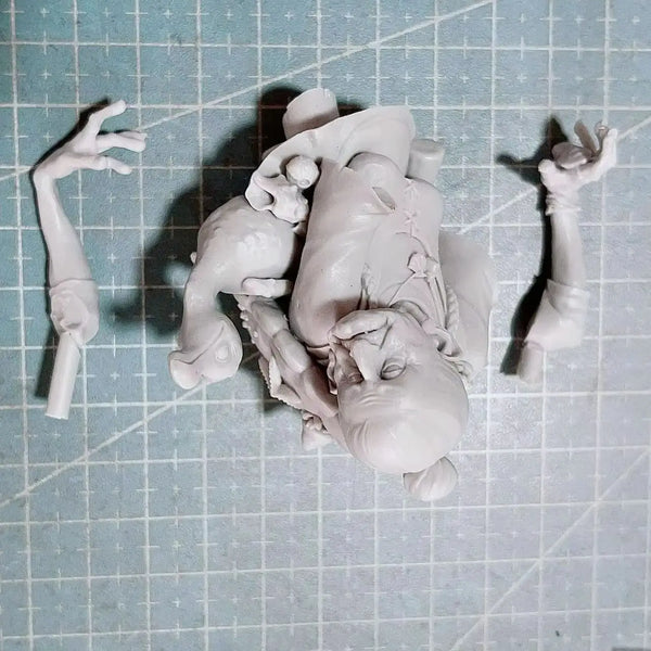 1/12 Creature, Resin Model Bust Kit, Fantasy Theme, Unassembled and Unpainted