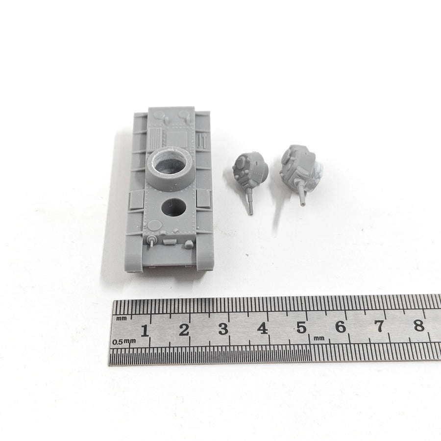 1/144 Scale SMK (Sergai Mironovich Kirov) Heavy Multi-Turret Tank Project Model Kits