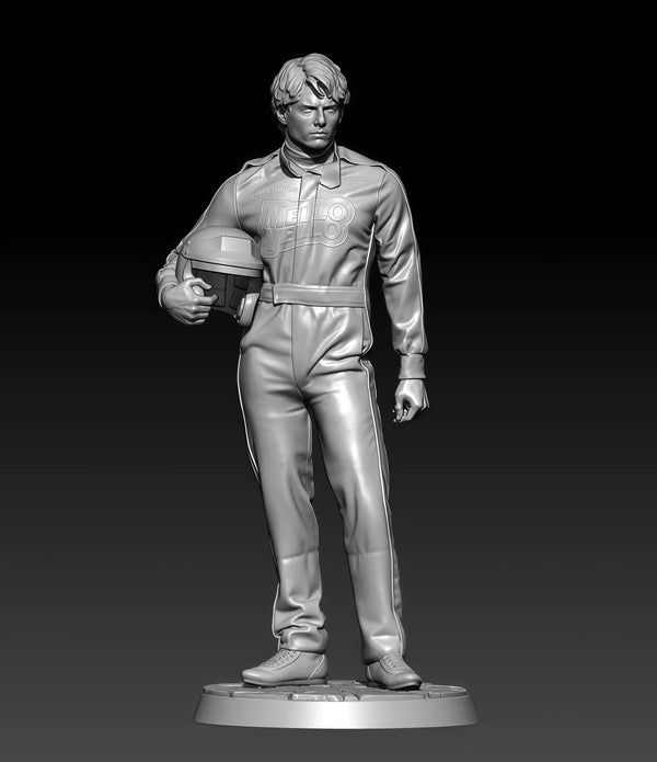 1/18 Modern Racing Driver, Resin Model Figure Kit, Historical Theme, Unassembled and Unpainted