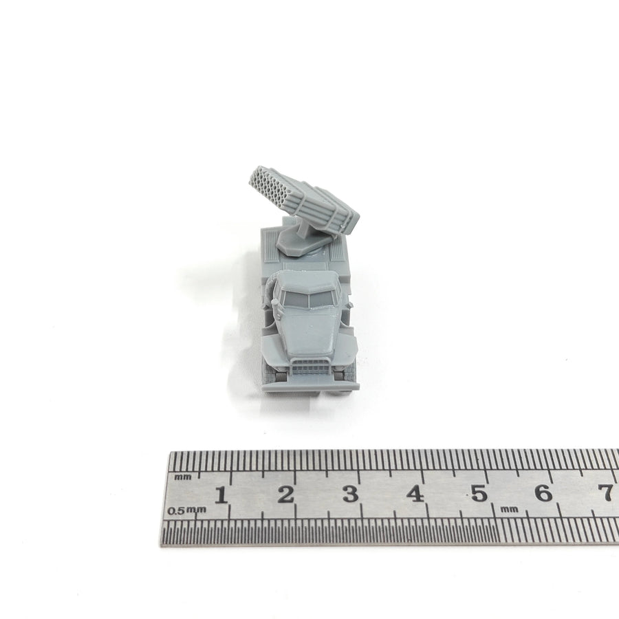 1/144 Scale BM-21 122-Mm Multiple Rocket Launcher Model Kits