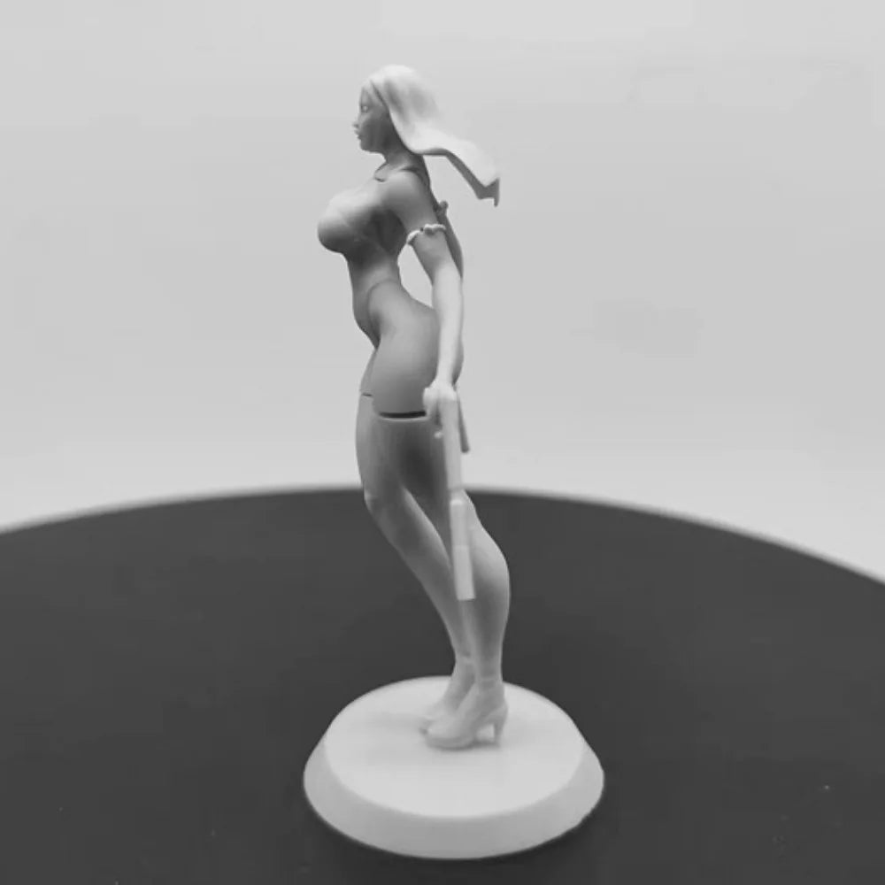 1/24 Dark Fantasy Nun Warrior, Resin Model Figure Kit, Fantasy Theme, Unassembled and Unpainted