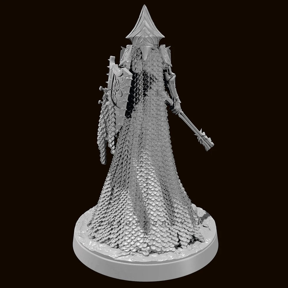 95mm Dark Fantasy Demon Dragon, Resin Model Figure Kit, Fantasy Theme, Unassembled and Unpainted