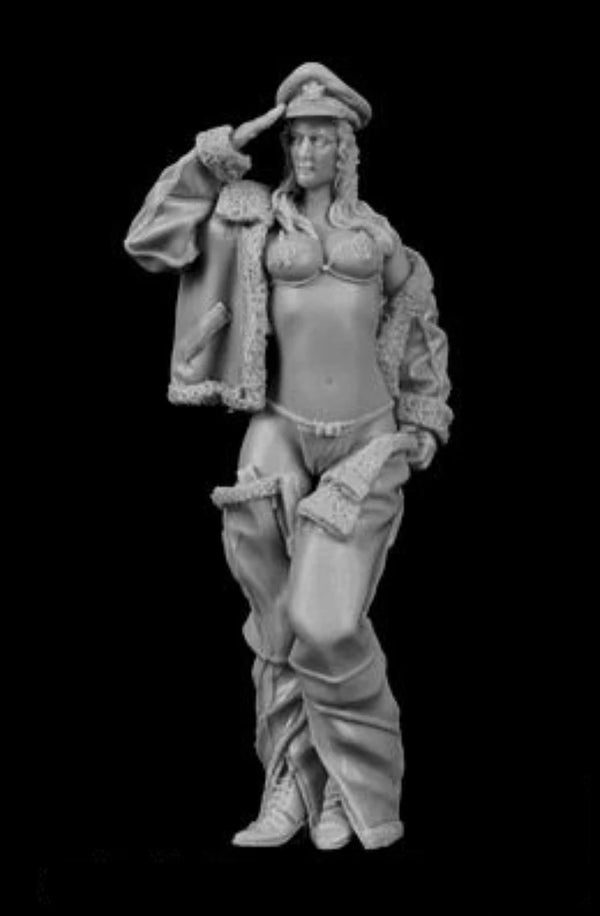 1/32 Modern Soldier in Tactical Gear, Resin Model Figure Kit, Unassembled and Unpainted
