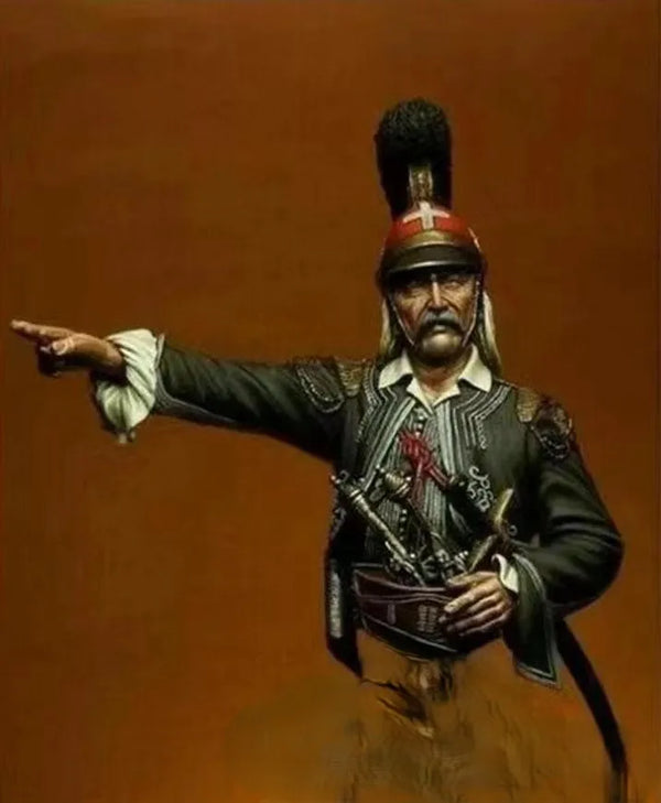 1/10 Napoleonic Officer, Resin Model Figure Kit, Unassembled and Unpainted