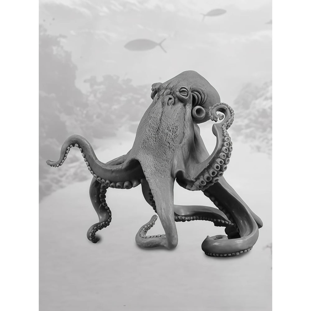 1/35 Octopus, Resin Model Creature Kit, Wildlife Theme, Unassembled and Unpainted