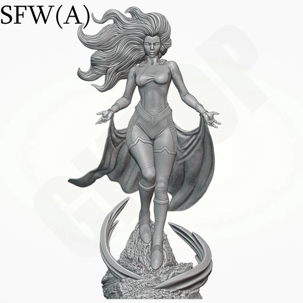 1/24 Moon Priestess, Resin Model Figure Kit, Fantasy Theme, Unassembled and Unpainted