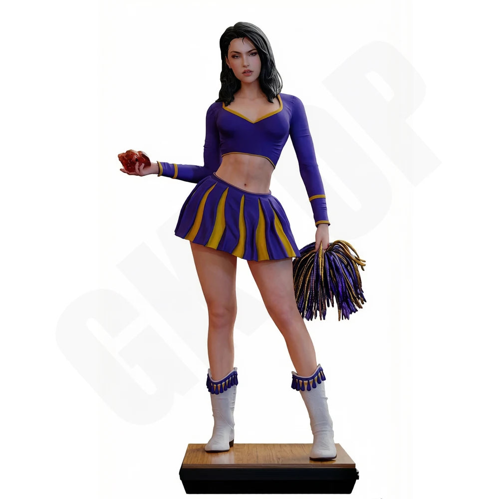 1/24 Vampire Cheerleader, Resin Model Figure Kit, Unassembled and Unpainted
