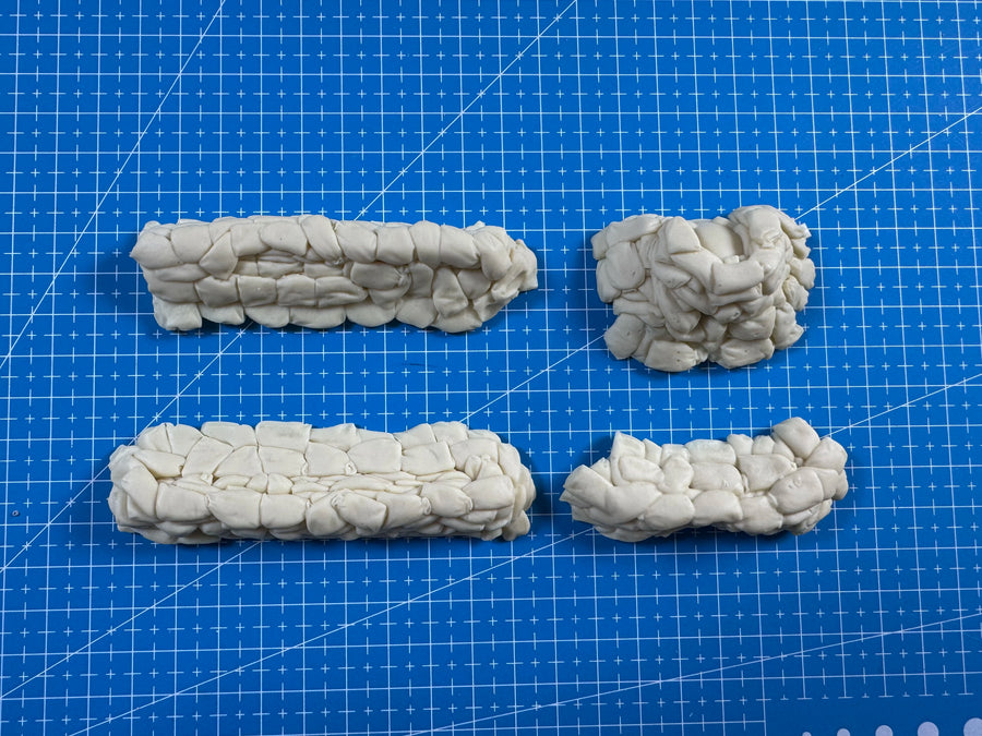 Modern APC with Sandbag Protection 1/35 Resin Diorama Kit - resin model view 2