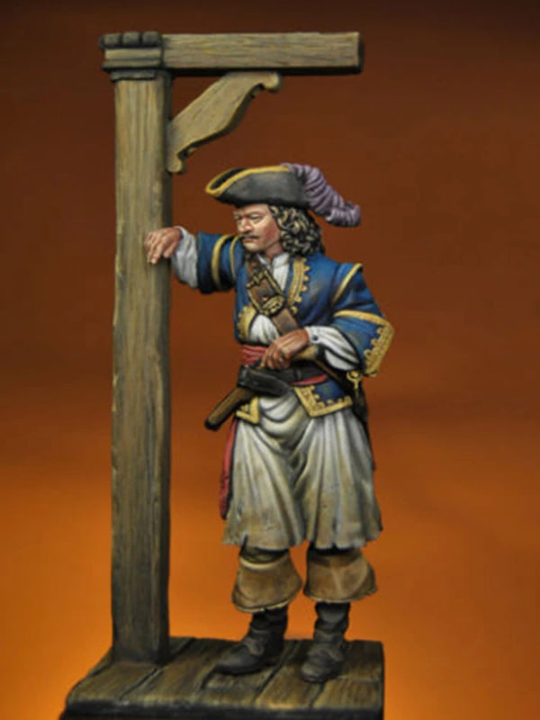 75mm 18th Century Brazilian Colonial, Resin Model Figure Kit, Historical Theme, Unassembled and Unpainted