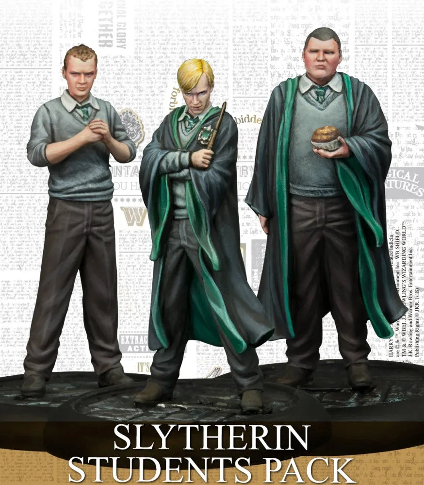 35mm Wizards in House Robes Set, 3 Figures, Resin Model Figure Kit, Fantasy Theme, Unassembled and Unpainted