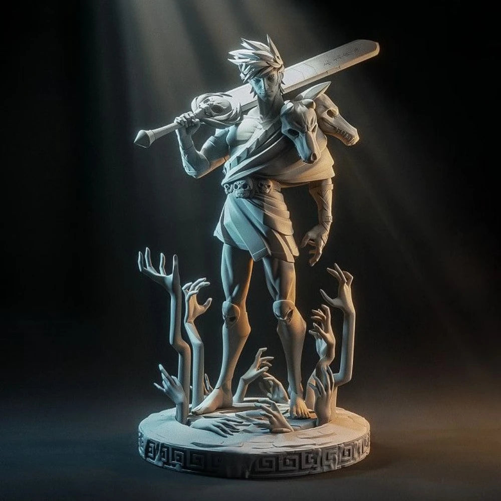 Warrior Deity, Resin Model Figure Kit, Fantasy Theme, Unassembled and Unpainted
