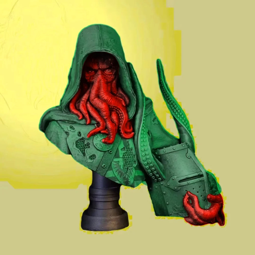 1/12 Cthulhu, Resin Model Bust Kit, Fantasy Theme, Unassembled and Unpainted