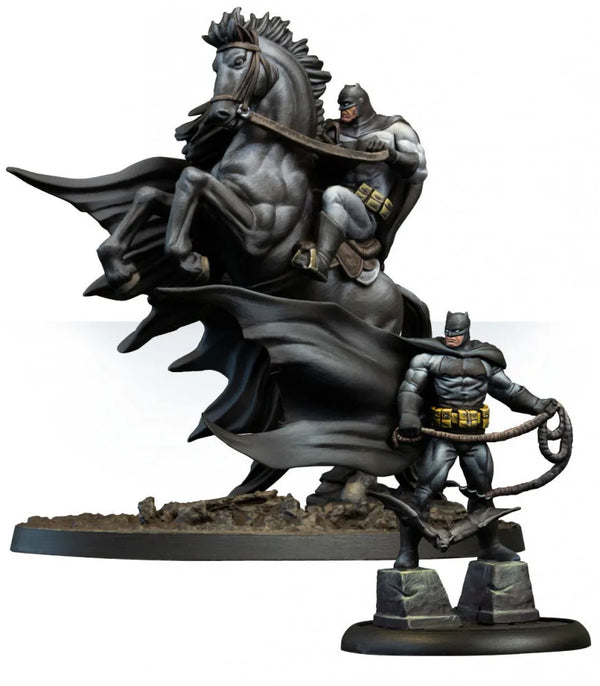 35mm Knight on Beast, Resin Model Figure Kit, Fantasy Theme, Unassembled and Unpainted