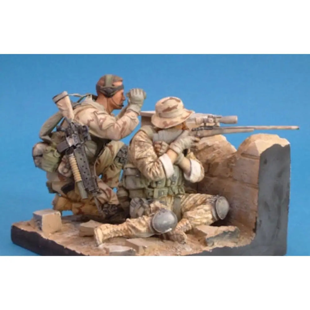 1/16 Modern Military Combat, 5 Figures, Resin Model Figure Kit, Unassembled and Unpainted