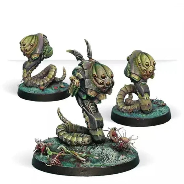 28mm Insectoid Creatures, 4 Figures, Resin Model Figure Kit, Sci-Fi Theme, Unassembled and Unpainted