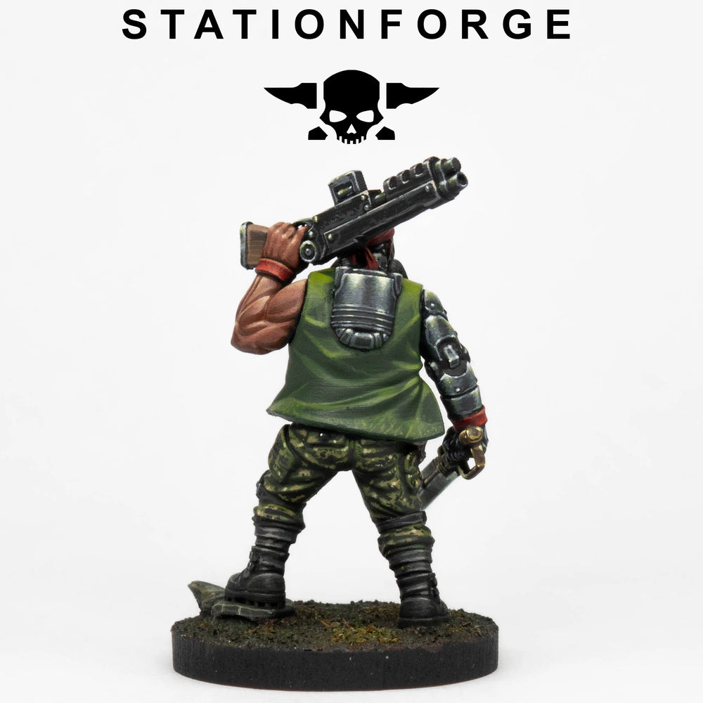 25mm Plasma Soldier, Resin Model Figure Kit, Fantasy Theme, Unassembled and Unpainted